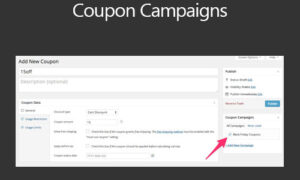 WooCommerce Coupon Campaigns