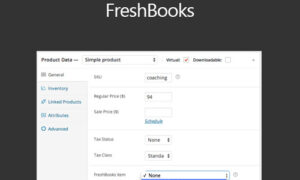 WooCommerce FreshBooks