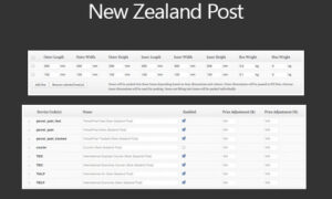 WooCommerce New Zealand Post