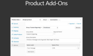 WooCommerce Product Add-Ons