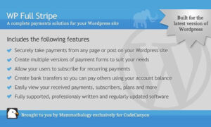 WP Full Stripe - Subscription and payment plugin for WordPress