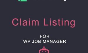 WP Job Manager Claim Listing Addon