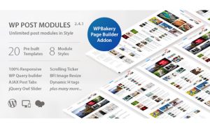 WP Post Modules for NewsPaper and Magazine Layouts