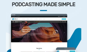 Wpcast - Audio Podcast WordPress Theme