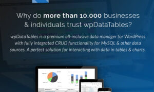 wpDataTables - Tables and Charts Manager for WordPress
